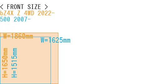 #bZ4X Z 4WD 2022- + 500 2007-